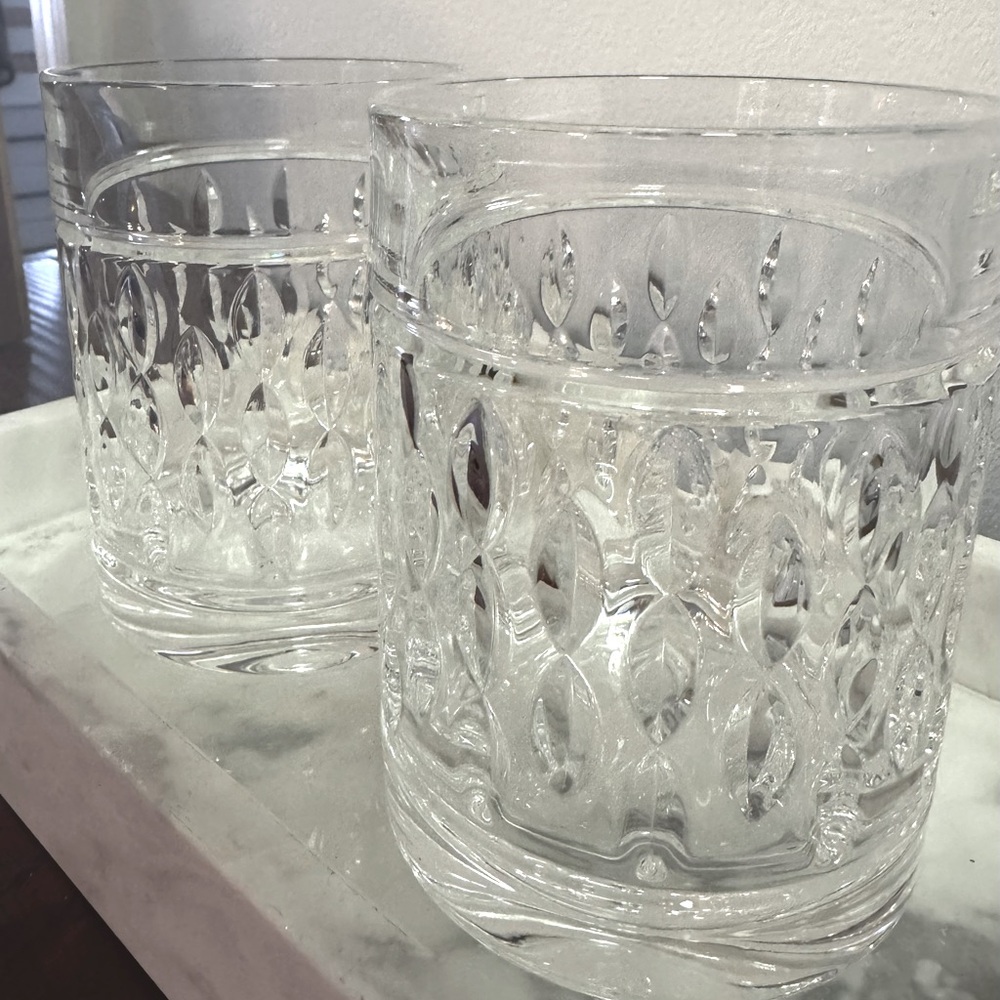 Ralph Lauren ASTON Glasses Set of Two (2)